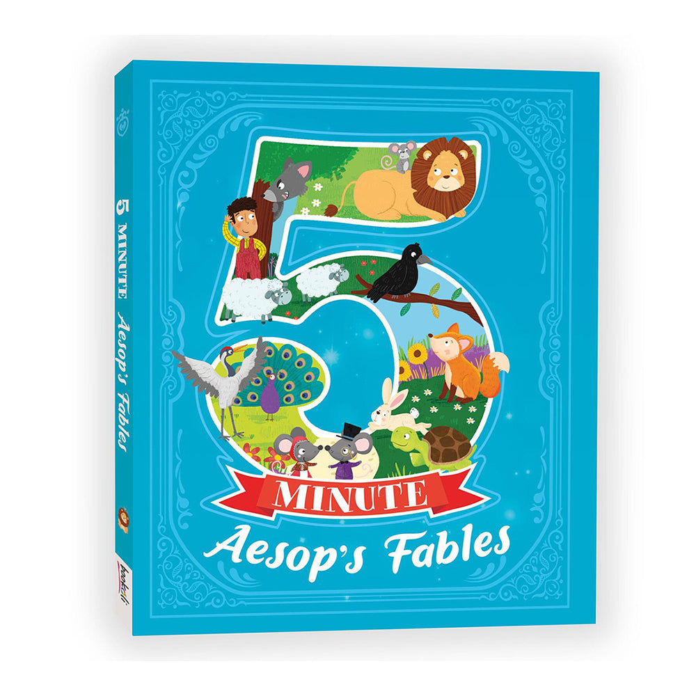 Bookoli Short Stories: 5 Minute Aesop's Fables Book 1y+