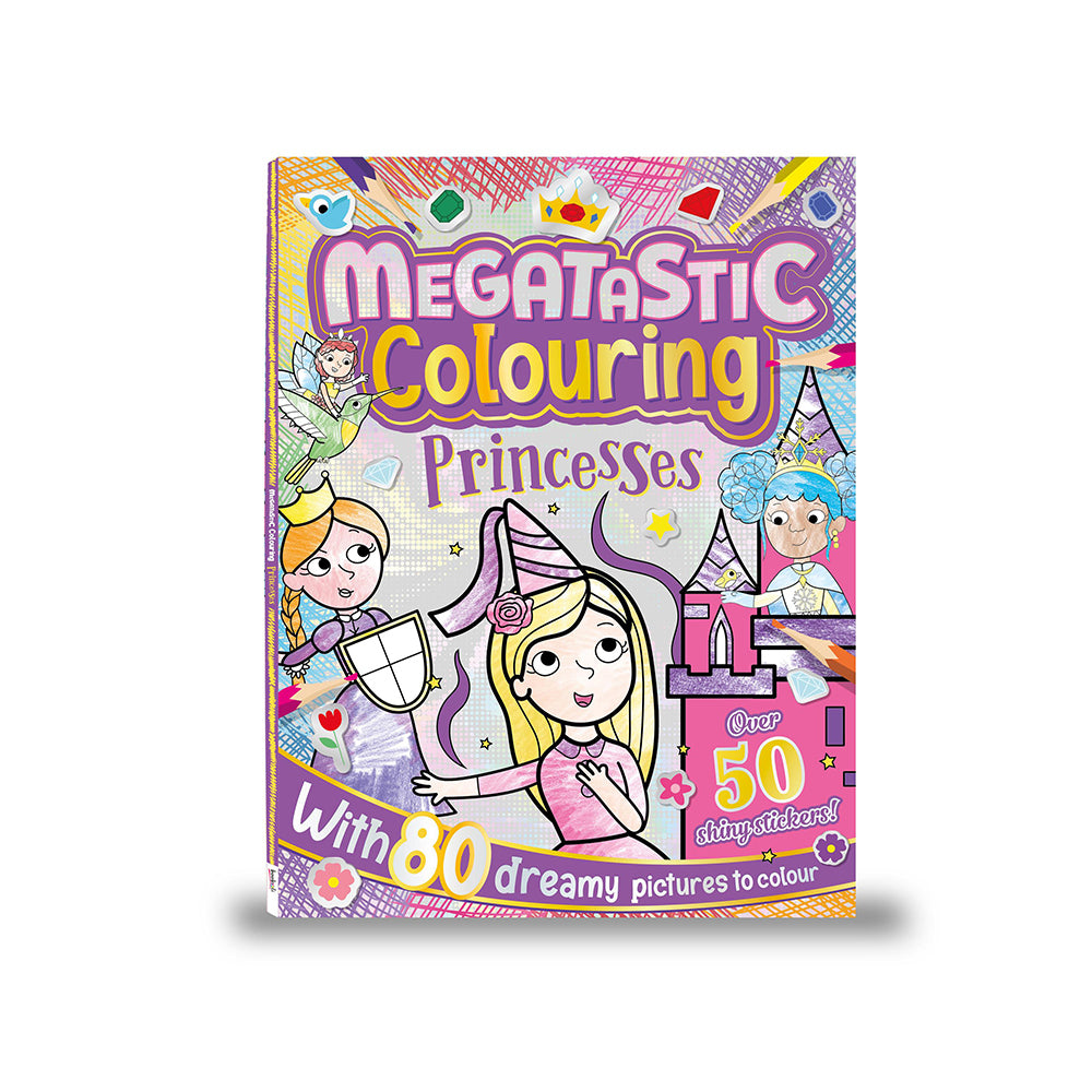 Bookoli Megatastic Colouring: Princesses Colouring Book