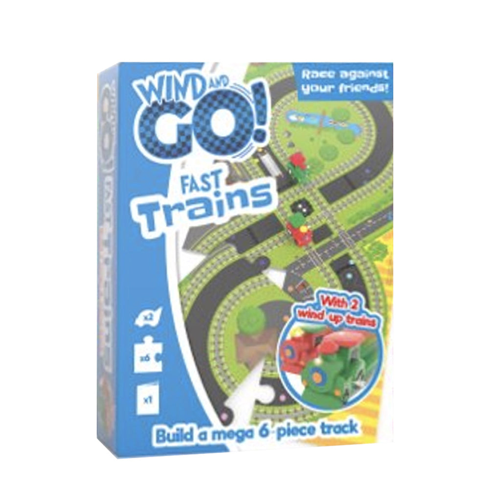 Bookoli Wind & Go Trains DIY Kit Kids/Children Toy
