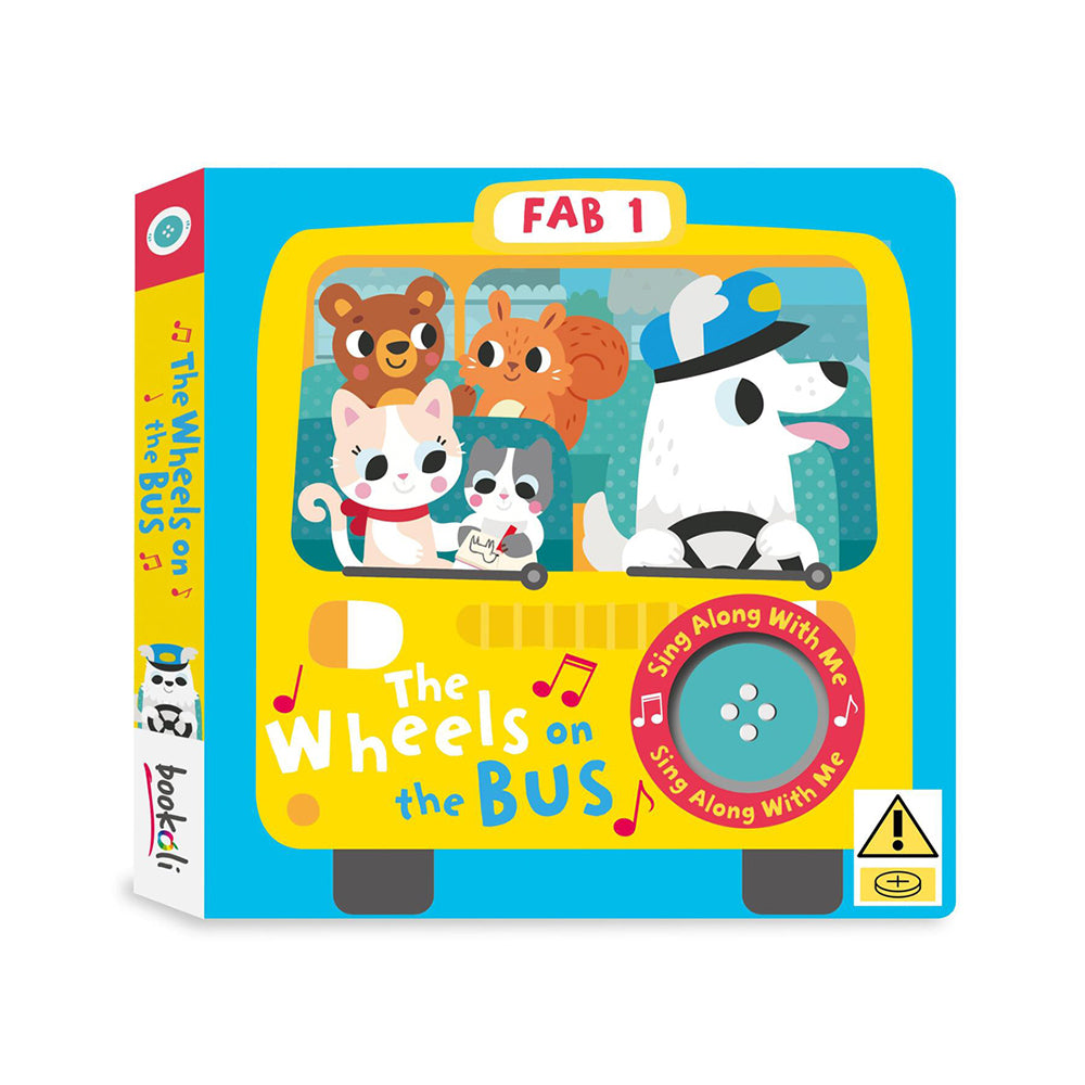 Bookoli Wheels On The Bus Sing Along Book Kids/Children