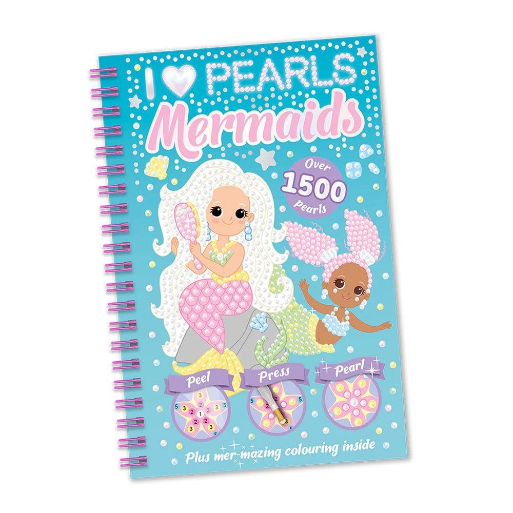 Bookoli I Love Pearls Mermaids Art/Craft Kids Activity Book