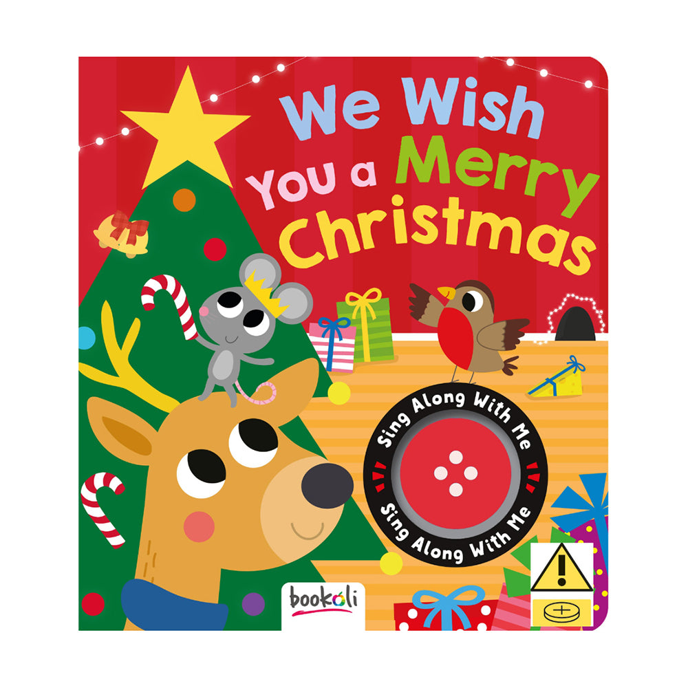 Bookoli Sing Along With Me We Wish You a Merry Christmas Book