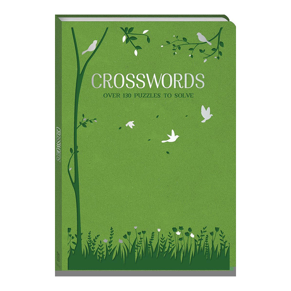 Solve It! Faux Leather Puzzle Crossword Adult Puzzle Book