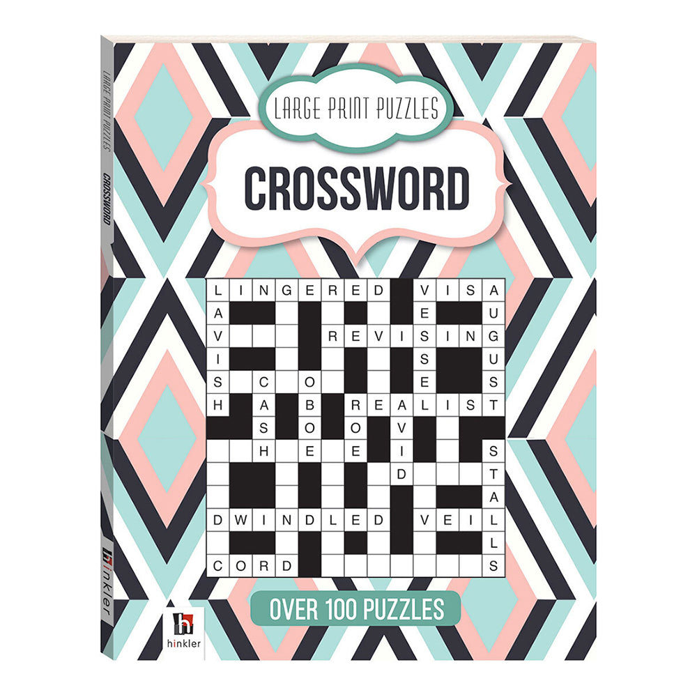 Solve It! Large Print Puzzles: Crossword Series 4 Adult Puzzle Book