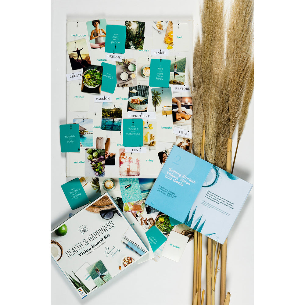 Elevate Health & Happiness Vision Board Wellness Kit