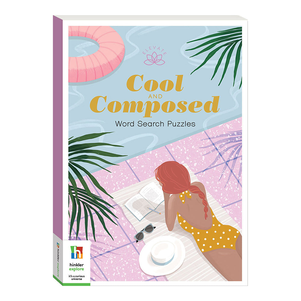 Elevate Cool and Composed Word Search Puzzles Book
