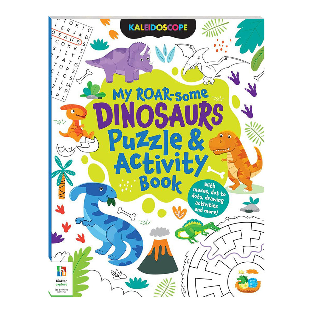 Kaleidoscope My Roar-Some Dinosaurs Puzzle and Activity Book 3y+