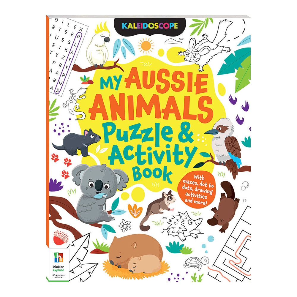 Kaleidoscope My Aussie Animals Puzzle and Activity Book 3y+