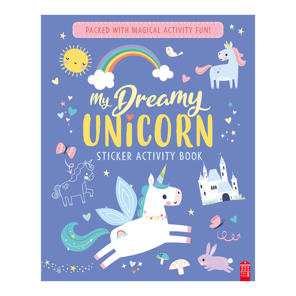 Sticker & Activity Dreamy Unicorn Kids/Children Activity Colouring Book