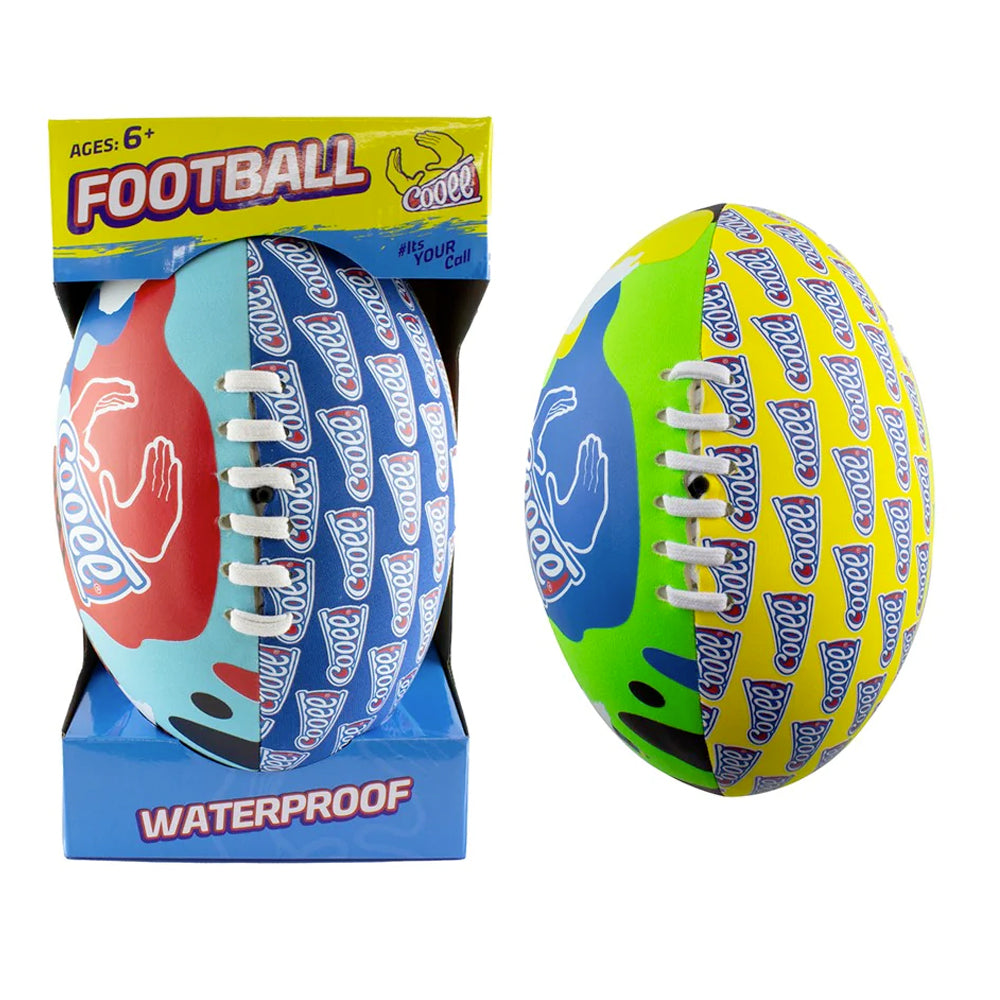 Cooee 11" Beach/Pool Football Neoprene Ball Assorted 6+
