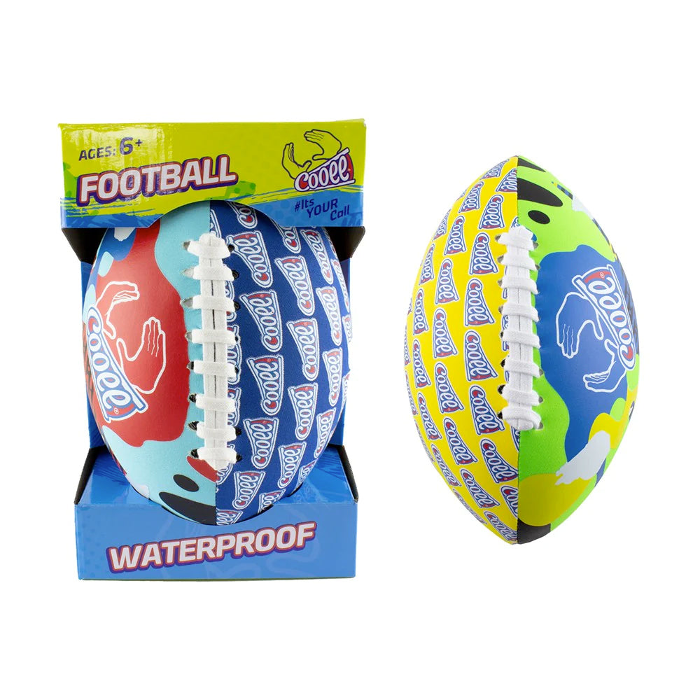 Cooee 9" Beach/Pool Football Neoprene Ball Assorted 6+