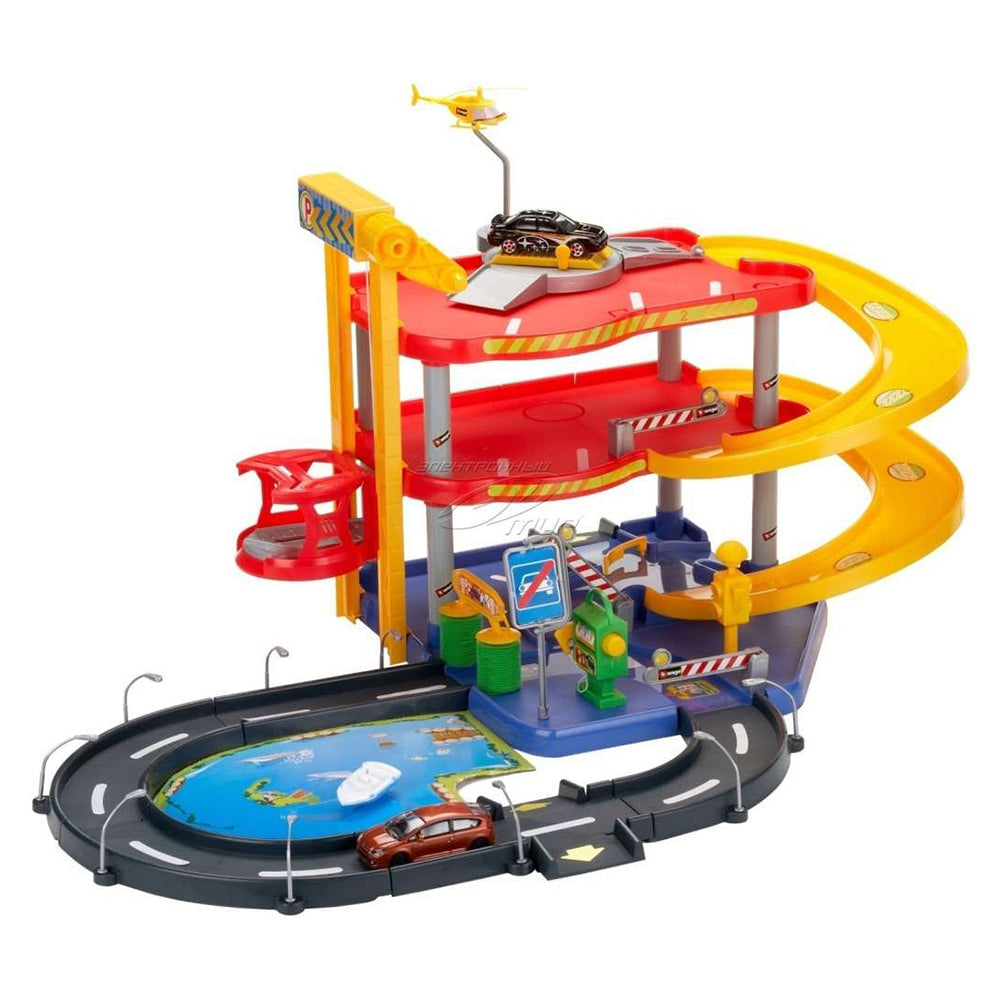 18-30025-bburago-street-fire-parking-playset