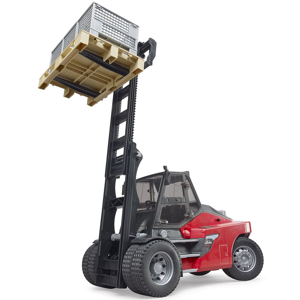240-02513-bruder-1-16-linde-ht160-42-9cm-fork-lift-w-pallet-3-cages-toy-4y