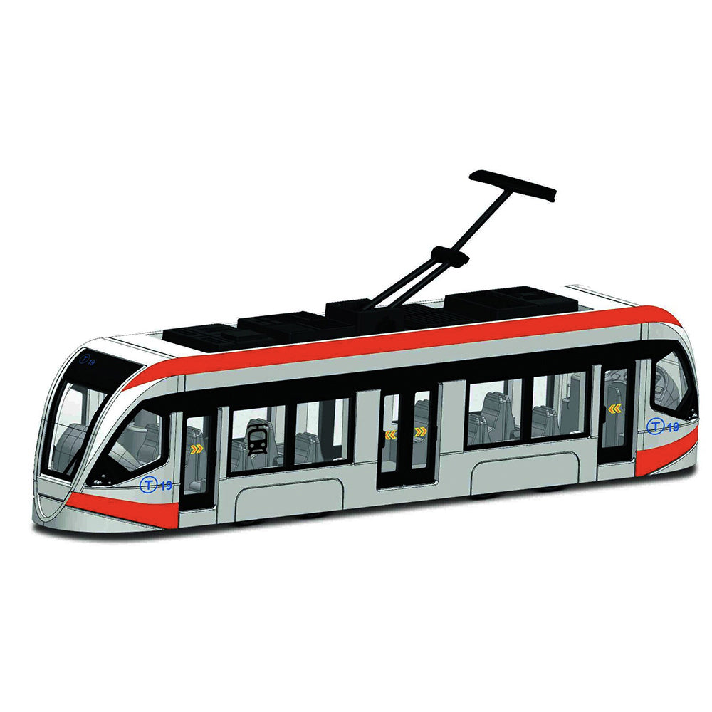 44132105-maisto-19cm-intercity-tram-diecast-model-childrens-playset-toy-assorted