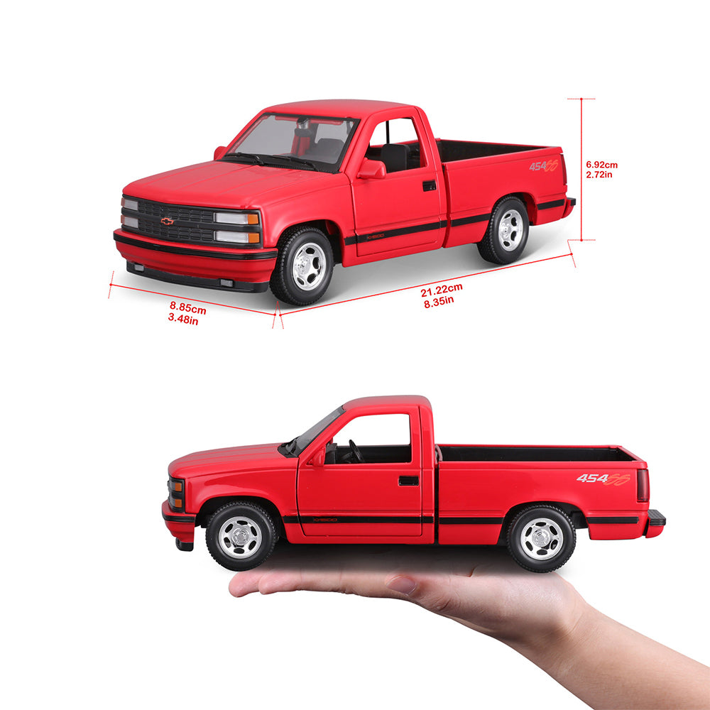 45232901-maisto-1-24-1993-chevrolet-454-ss-pick-up-model-car-toy-3y