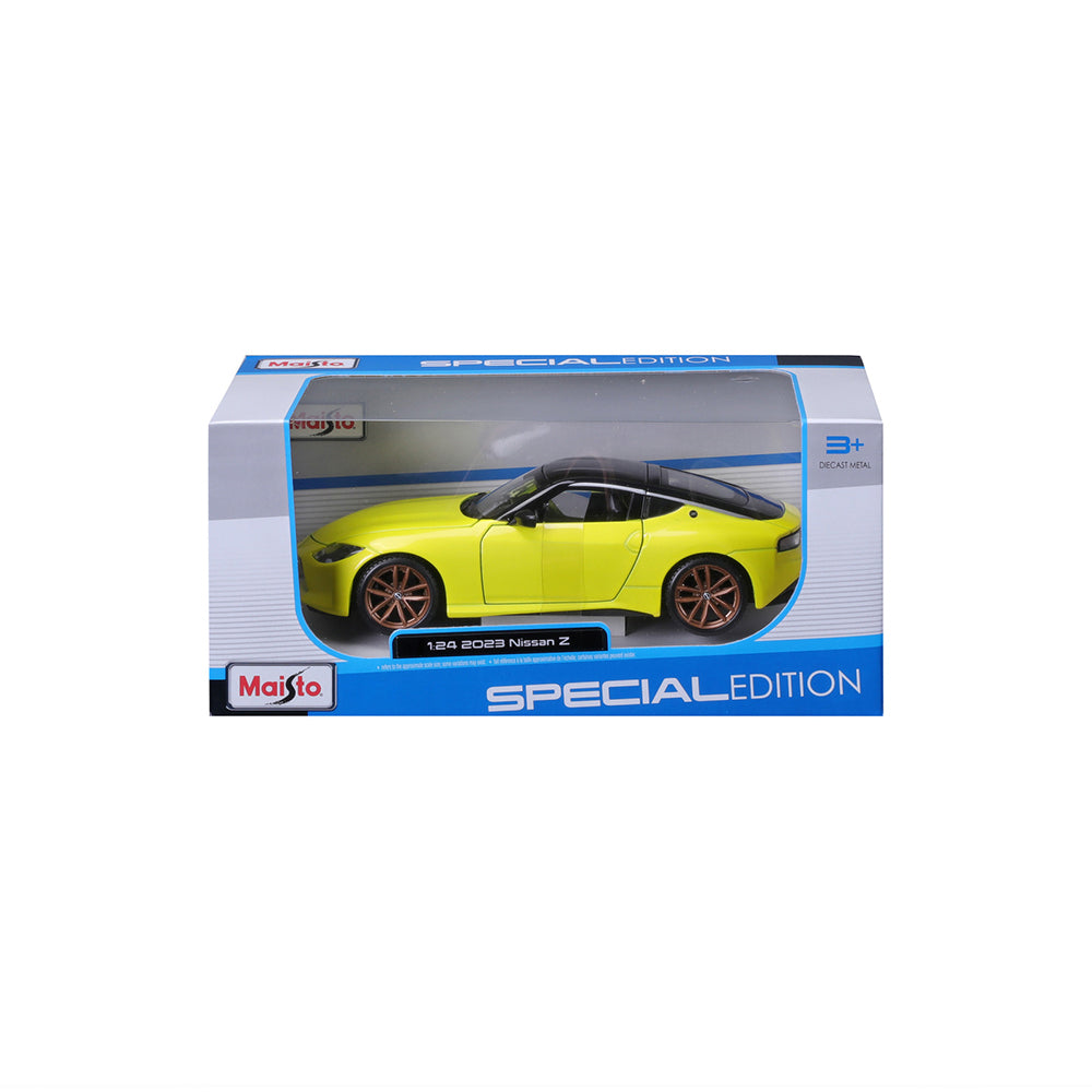 45232904-maisto-1-24-2023-nissan-z-model-car-kids-toy-yellow-3y