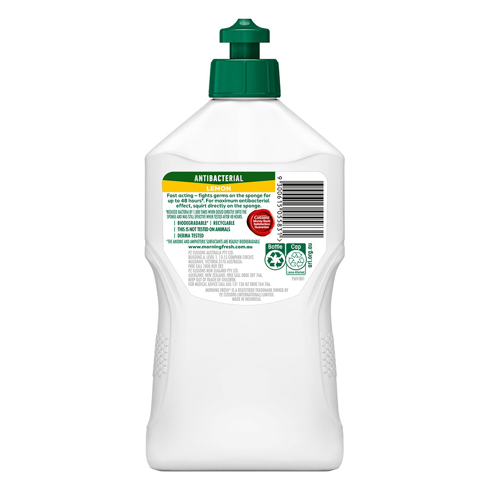 101445-morning-fresh-400ml-dishwashing-liquid-antibacterial-ultra-concentrate-lemon