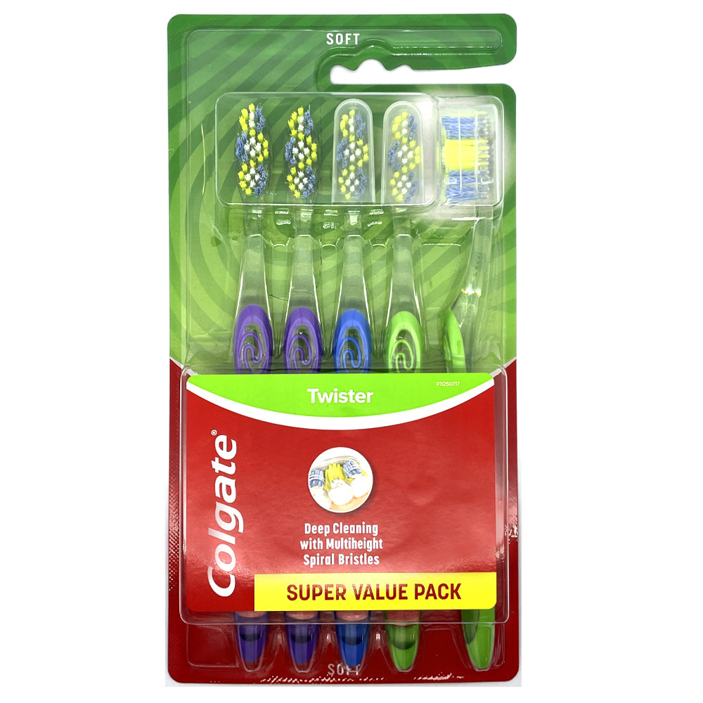 1051927-5pc-colgate-toothbrush-twister-soft-bristle-value-pack