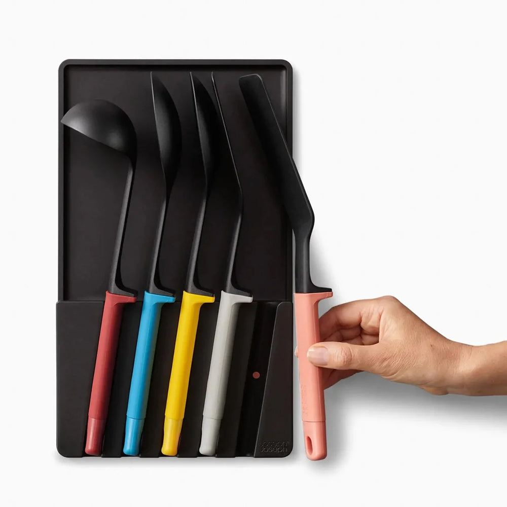 10543-5pc-joseph-joseph-elevate-utensils-with-in-draw-storage-tray-multicoloured