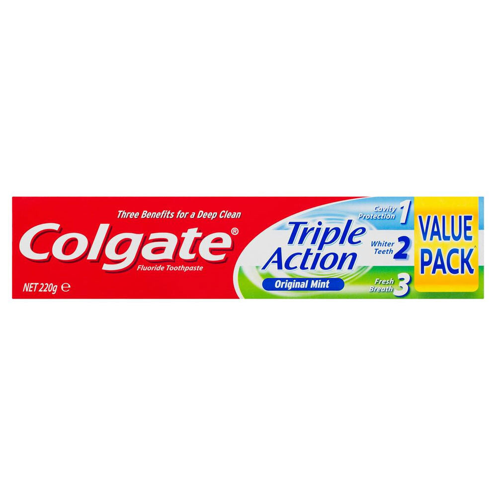 1537825-colgate-220g-fluoride-toothpaste-triple-action-original-mint-value-pack