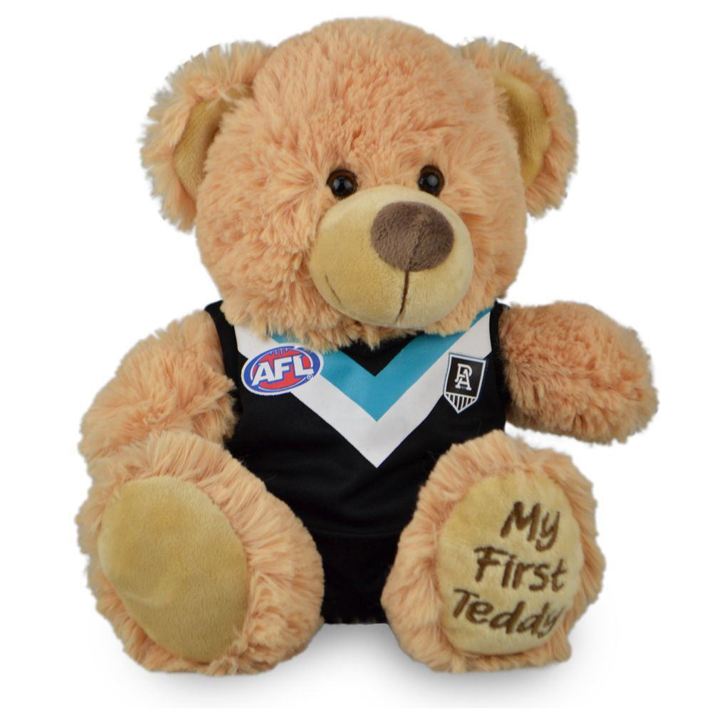250236229-afl-pt-adelaide-first-teddy-bear-23cm-plush-stuffed-animal-kids-soft-toy