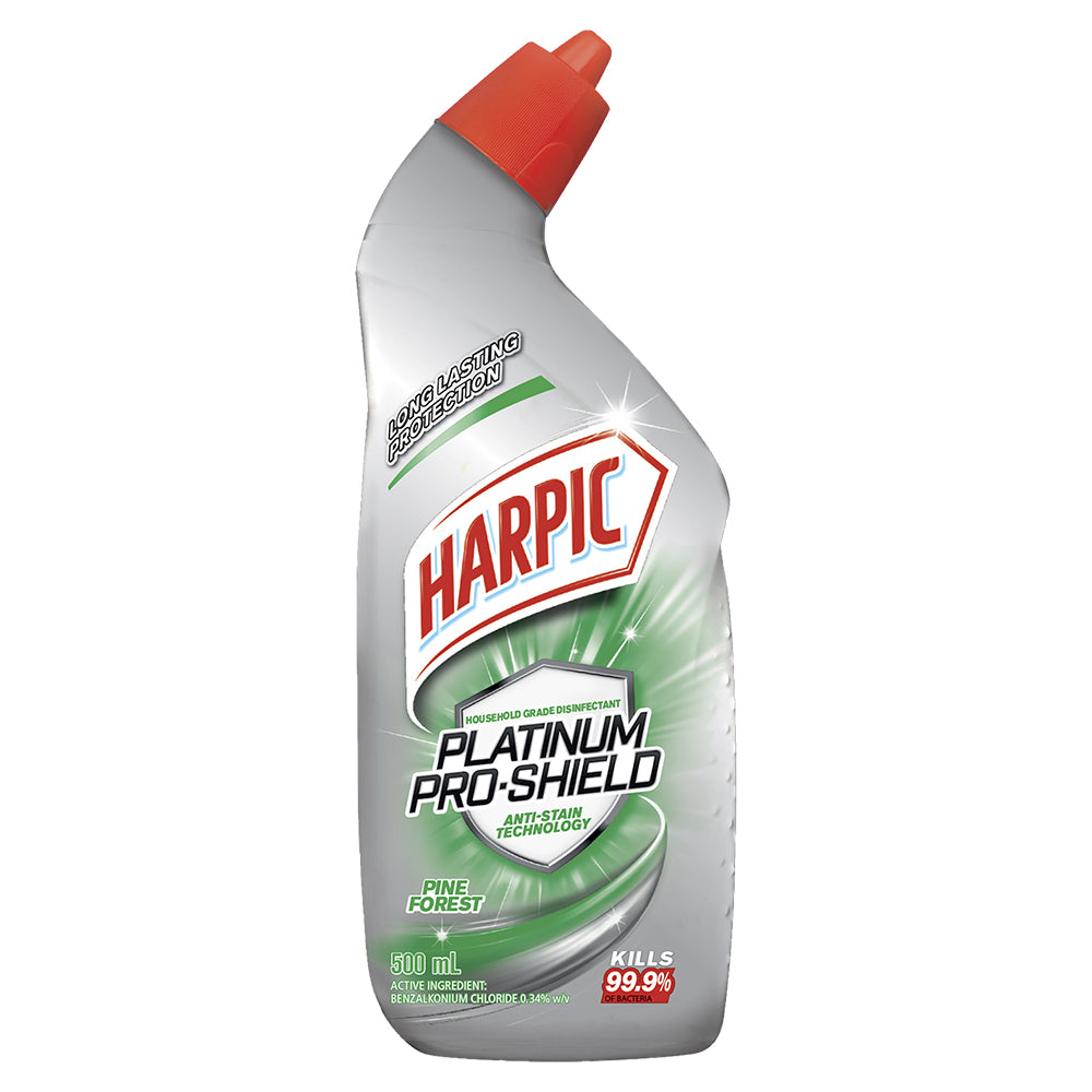 3089579-harpic-500ml-platinum-pro-shield-toilet-cleaner-gel-pine-forest