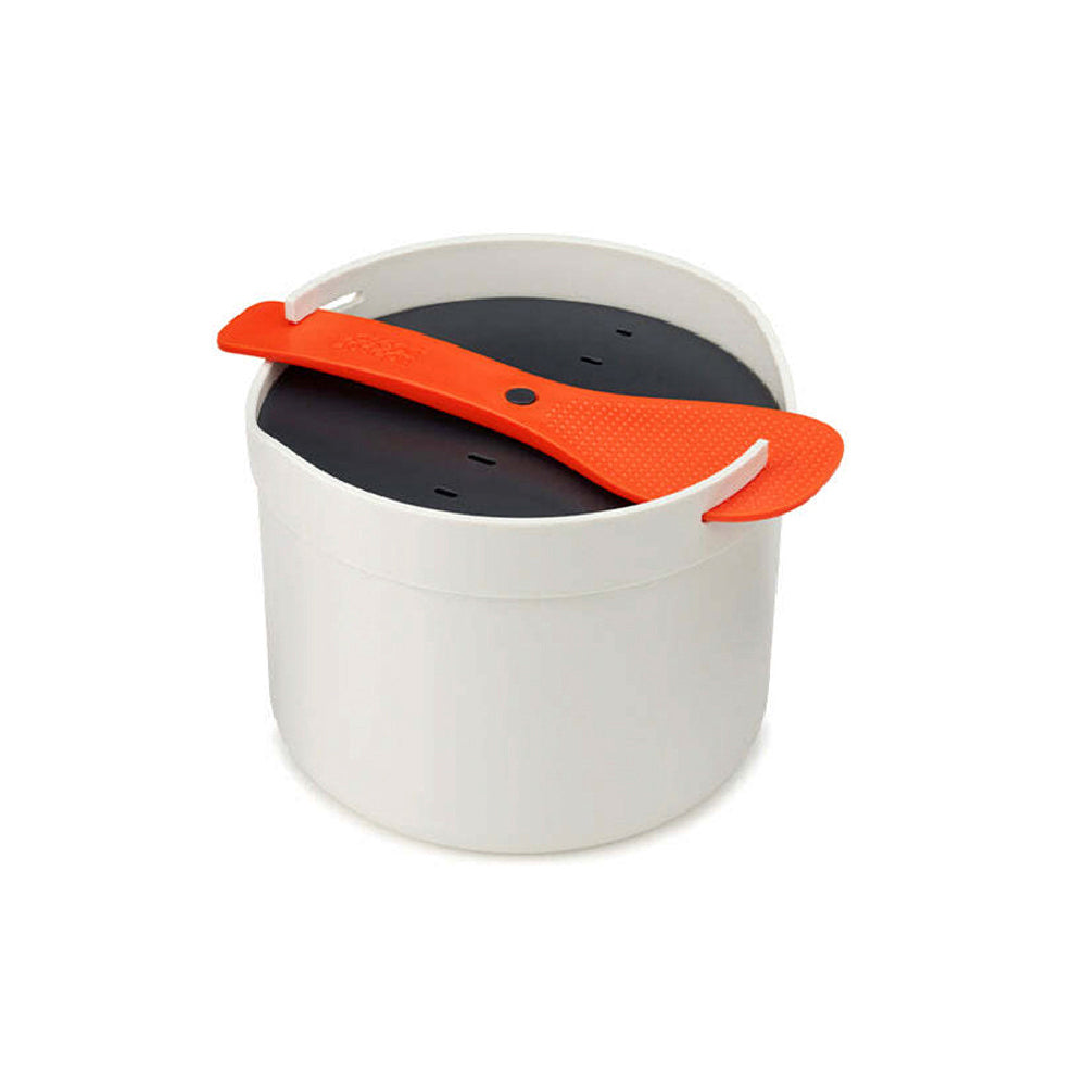 45002-joseph-joseph-m-cuisine-2l-rice-cooker-pot-for-microwave-stone-orange