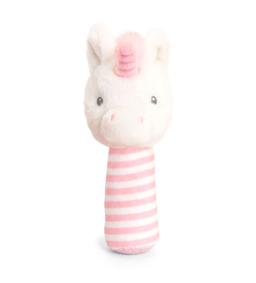 47c0140062-keeleco-14cm-nursery-unicorn-stick-rattles-soft-toy-0m
