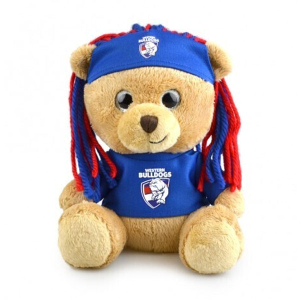 500203426-afl-sparkle-fanatic-w-bulldogs-kids-20cm-soft-bear-toy-3y