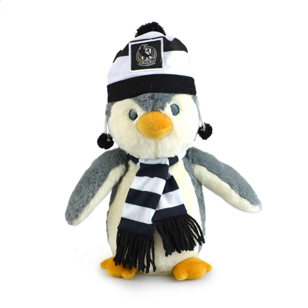 500273259-afl-penguin-collingwood-new-kids-27cm-soft-penguin-toy-3y