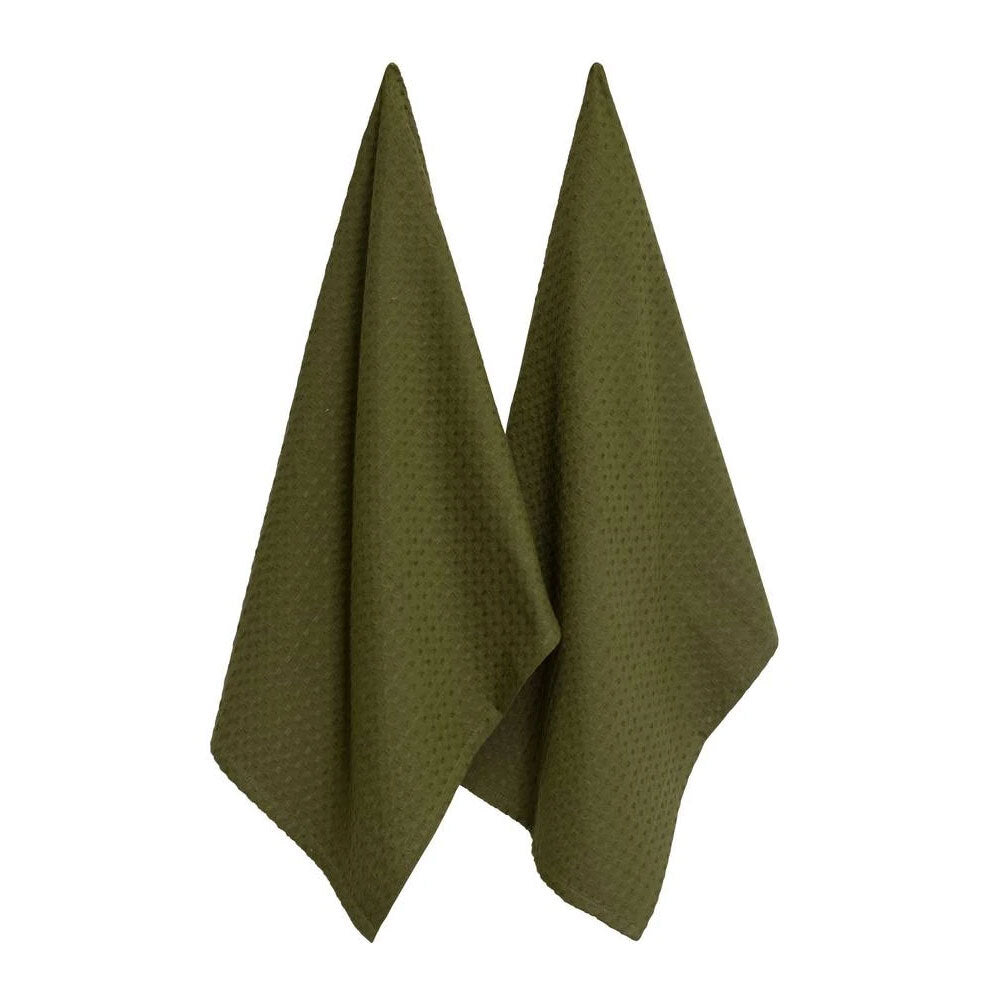 5025002500050019-2pc-j-elliot-waffle-tea-towels-50x70cm-olive