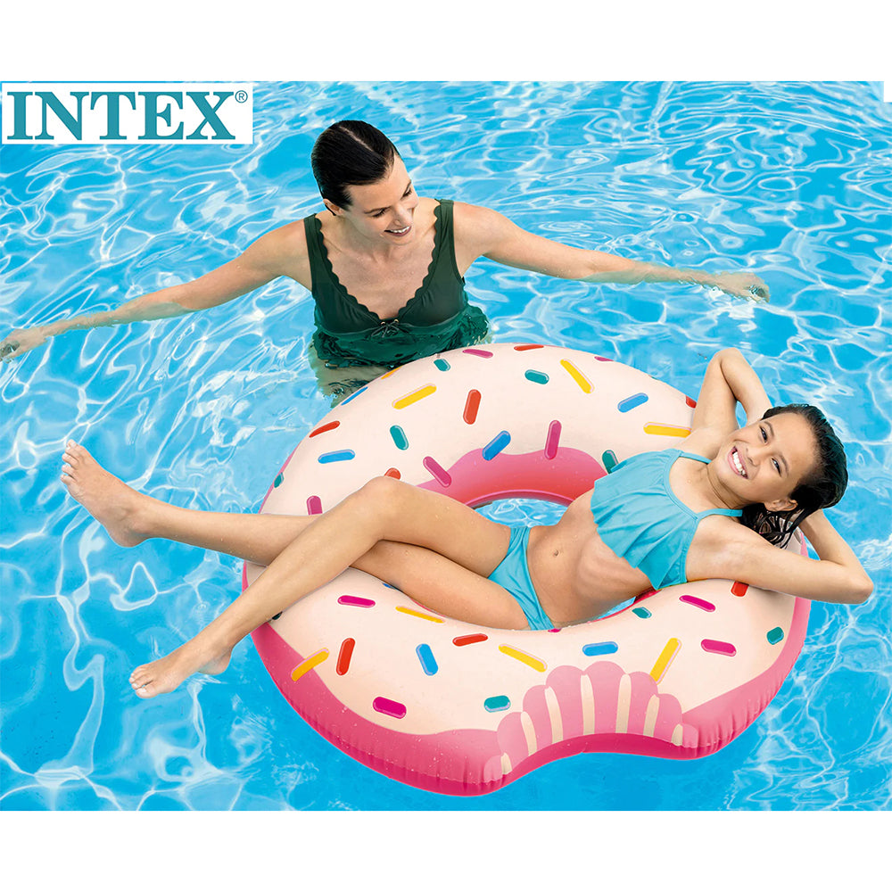 56265np-intex-rainbow-94cm-inflatable-donut-swimming-pool-tube-14