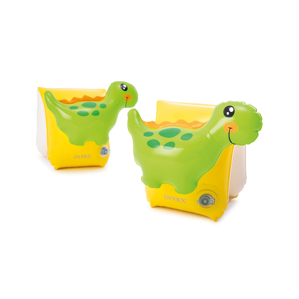 56664np-intex-inflatable-23cm-dinosaur-arm-bands-floaties-kids-3-6y