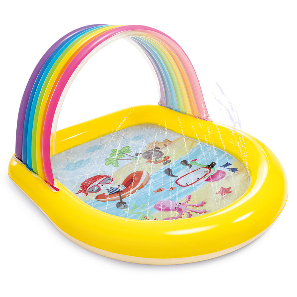 57156np-intex-147cm-rainbow-arch-spray-kids-pool