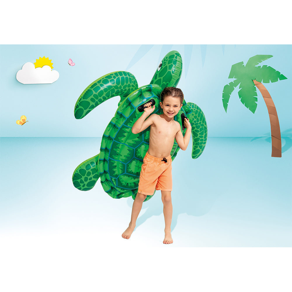57524np-intex-inflatable-150cm-lil-sea-turtle-ride-on-toy-green