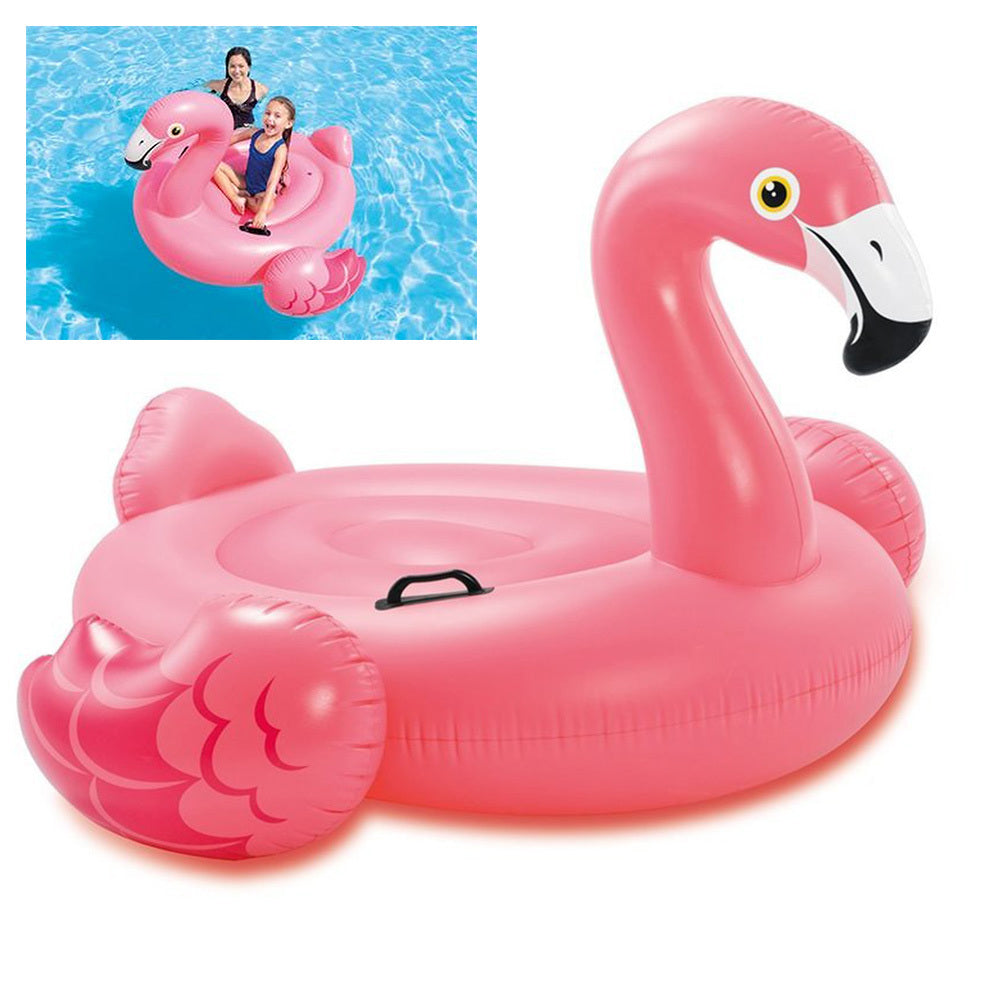 57558np-intex-142cm-pink-flamingo-inflatable-ride-on-toy