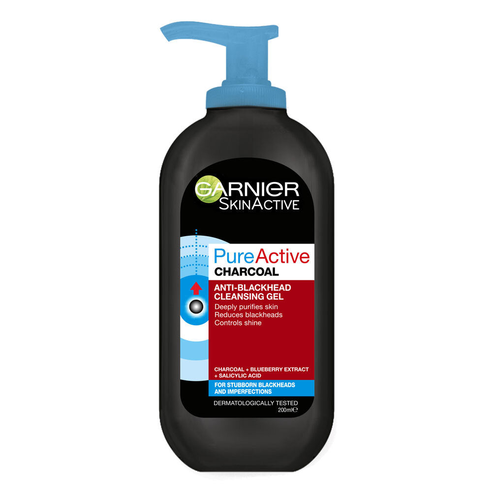 6101200-garnier-200ml-pure-active-charcoal-anti-blackhead-cleansing-gel