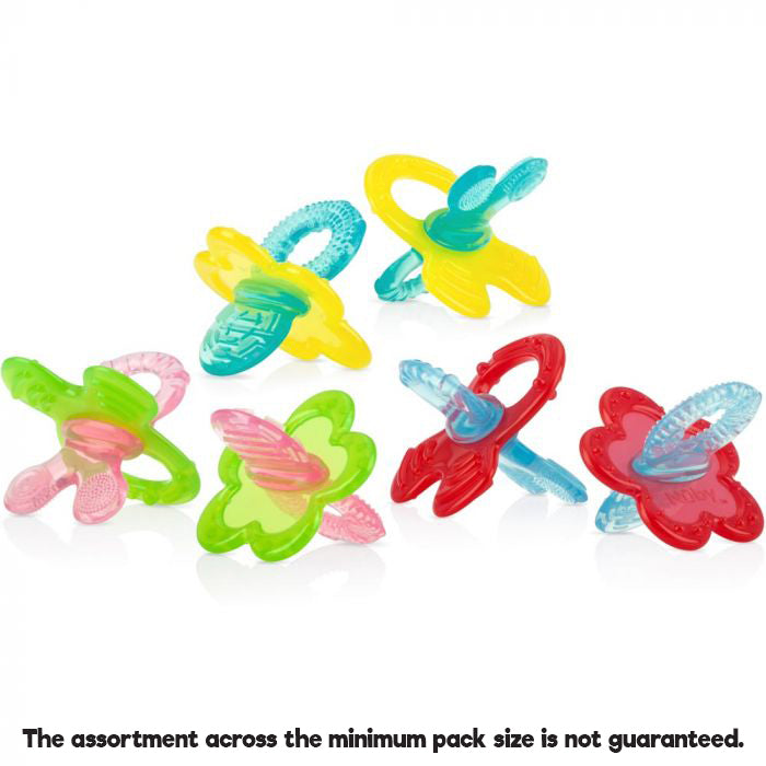 7000642-nuby-baby-chewbies-soft-soothing-silicone-teether-assorted
