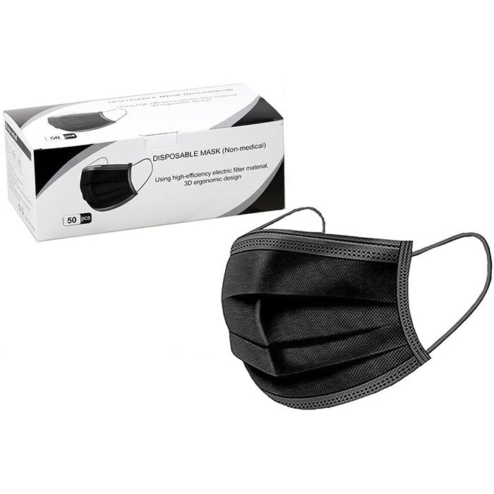 73539-50pc-elastic-disposable-face-mask-3-ply-w-elastic-ear-band-black