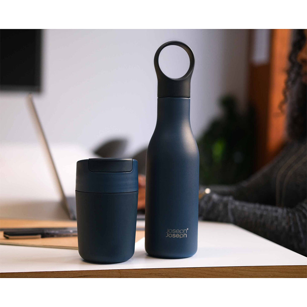 81134-2pc-joseph-joseph-340ml-travel-mug-500ml-bottle-set-blue