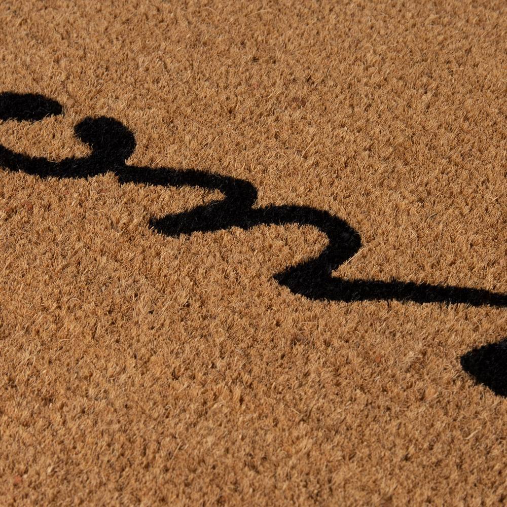 J.Elliot PVC Backed 45x75cm Coir Printed Mat - Welcome