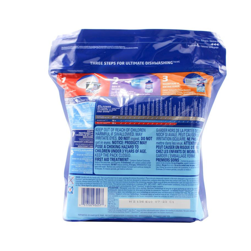 80pc Finish Powerball Dishwashing Quantum Tablets