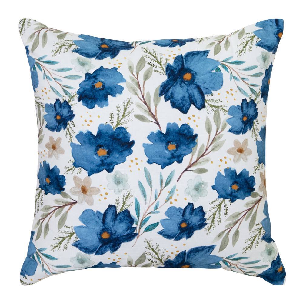 J. Elliot Wildflower Cushion 50x50cm Blue