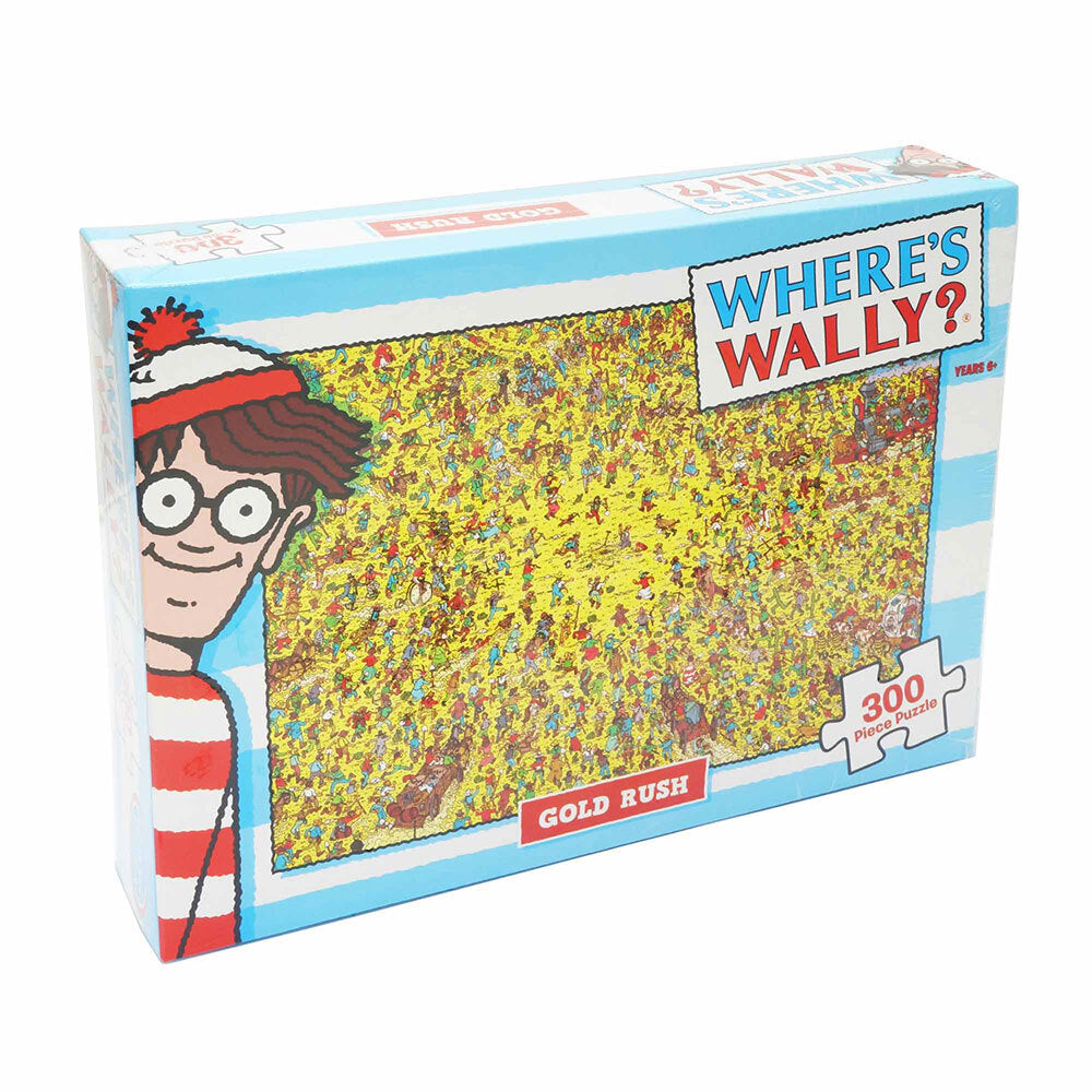 018157-gr-300pc-wheres-wally-puzzle-gold-rush