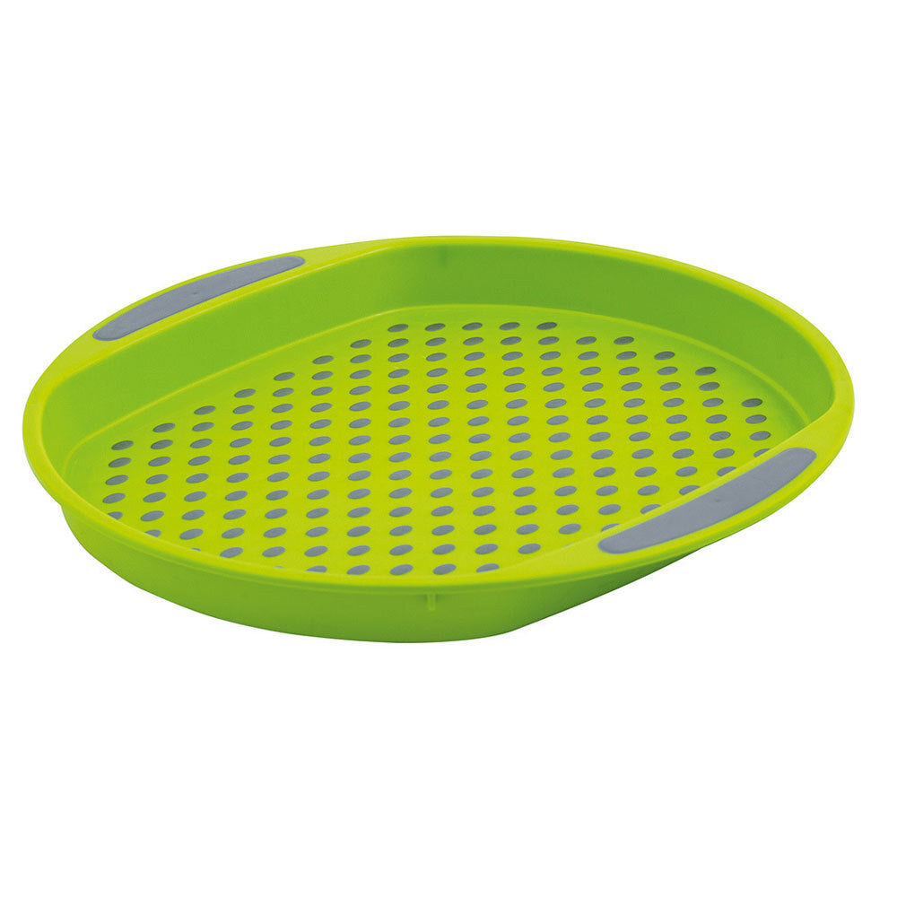 12716-avanti-round-non-slip-serving-tray-green