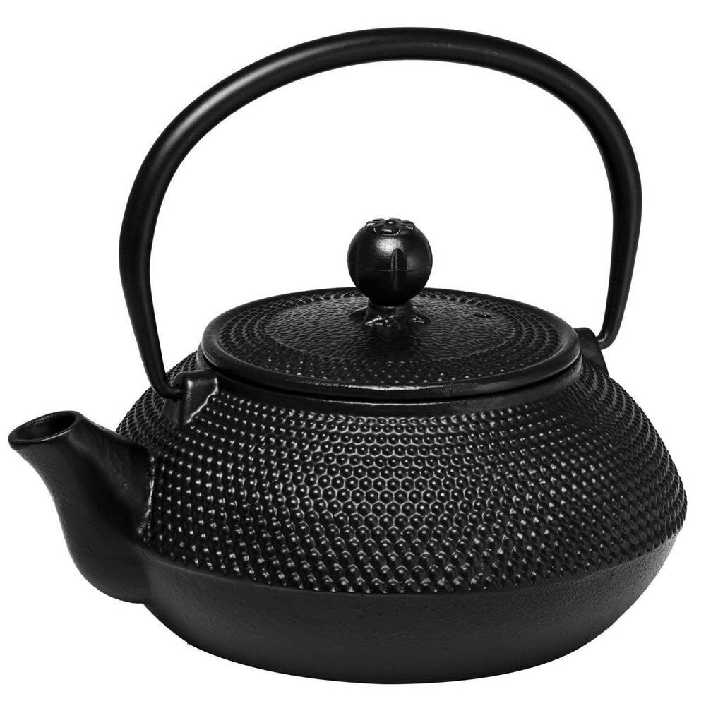 15104-avanti-hobnail-800ml-cast-iron-teapot-black