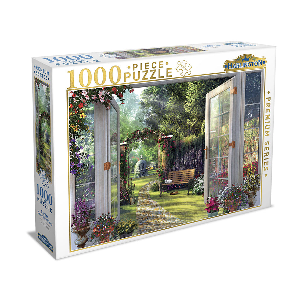 20008-1000pc-harlington-puzzle-garden-doorway-view-8yrs-69x50cm