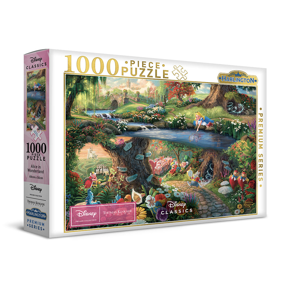 20064-1000pc-harlington-kinkade-puzzle-disney-alice-in-wonderland-8yrs-69x50cm