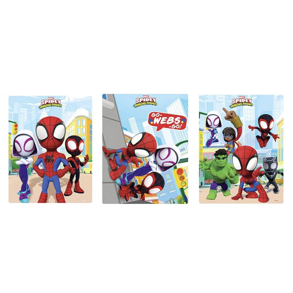 20180-3pk-crown-spidey-his-amazing-friends-frame-tray-puzzles-3yrs