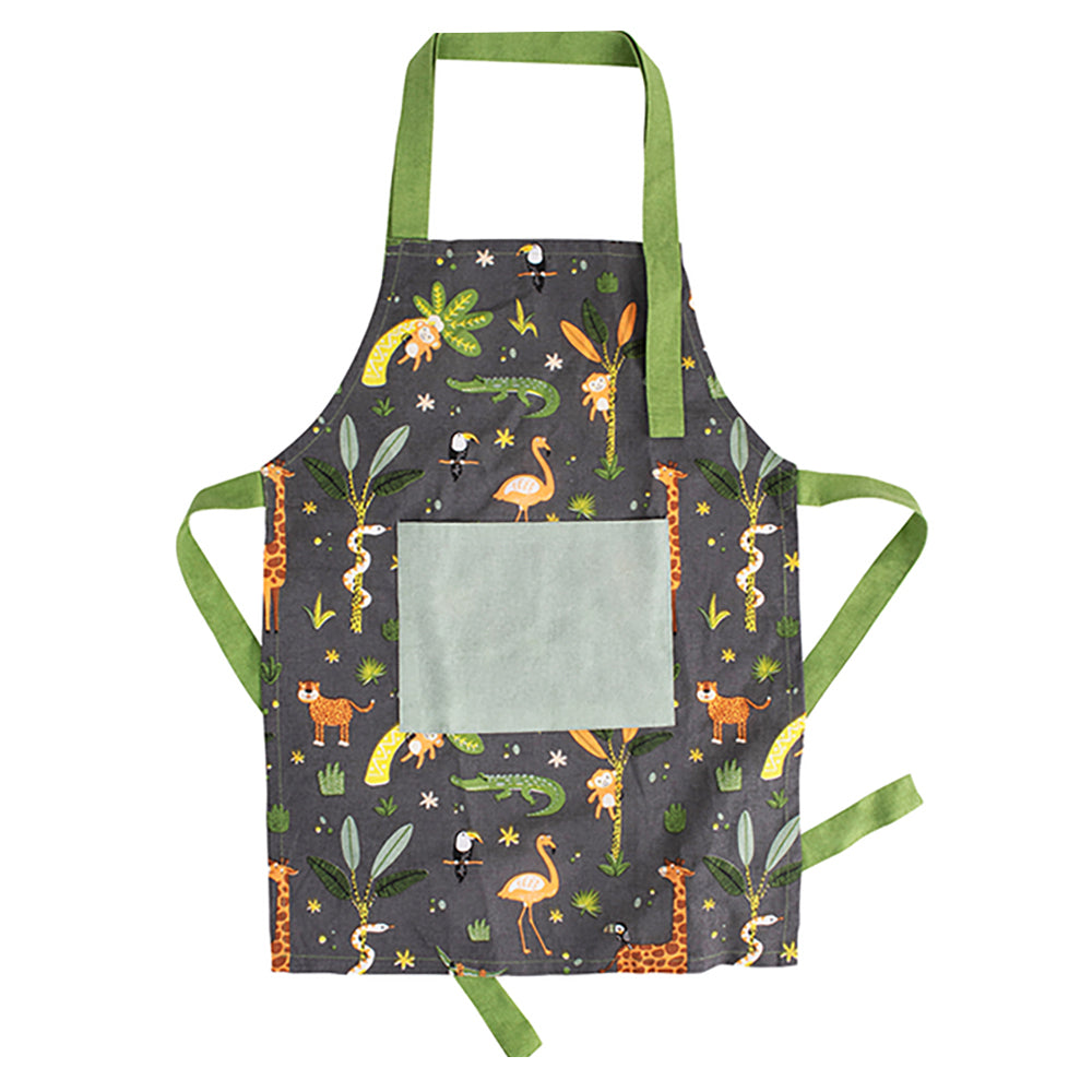 40329-ladelle-jungle-recycled-cotton-kids-apron
